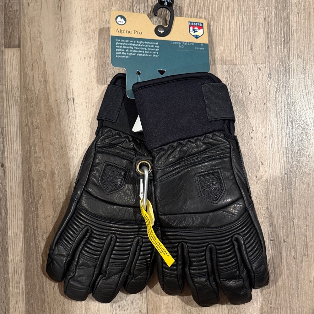 Hestra Leather Fall Line Men's Gloves - Black